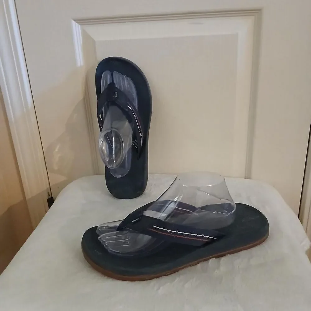 Men's Chaco EcoTread Flip Flop Sandals in Navy Blue Gorpcore Utility Minimalist